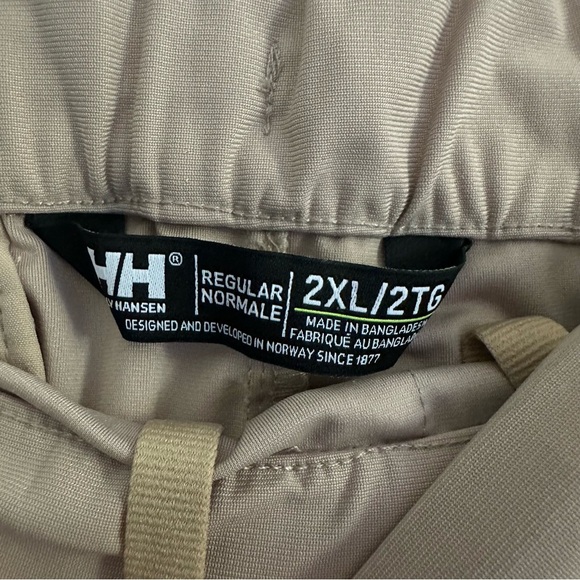 Size XXL Helly Hansen Move Quick Dry Tan Athletic Shorts - Picture 5 of 5